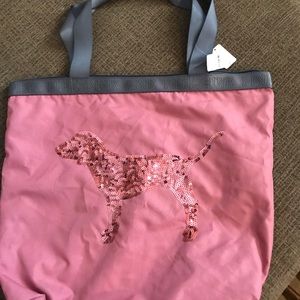 Victoria secret pink tote NWT